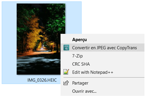 convertir HEIC en JPEG