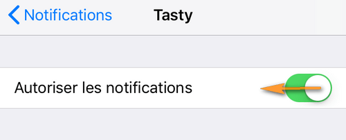 Bloquer les notifications des apps iPhone