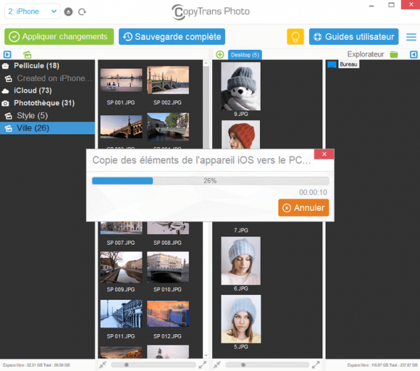 [2 façons] Transférer les photos iPhone vers le PC