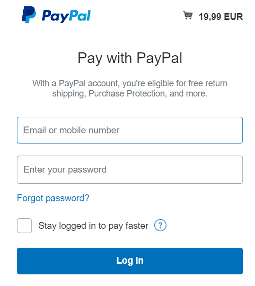 règlement CopyTrans avec PayPal