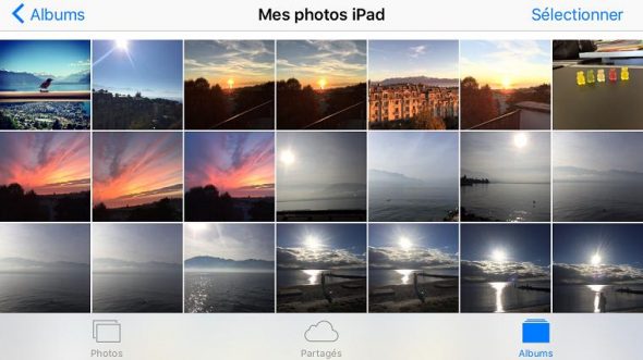 comment envoyer une photo de mon ipad sur un telephone