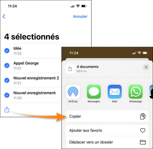 [4 façons] Transfert dictaphone iPhone vers PC - CopyTrans