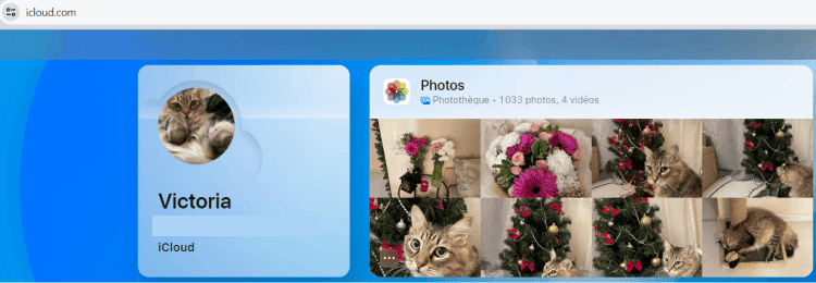 Vos photos dans icloud.com