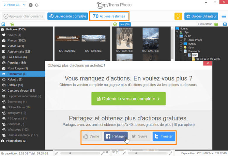 Partagez votre experience avec CopyTrans