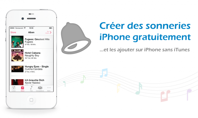 créer des sonneries iPhone