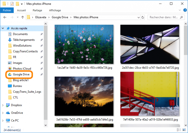 [10 façons] Transférer photo iPhone vers PC sans iTunes