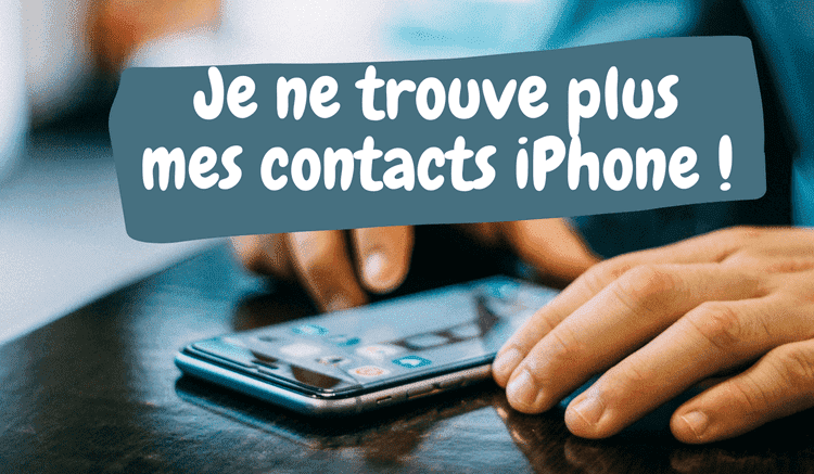 Perte de contact iphone