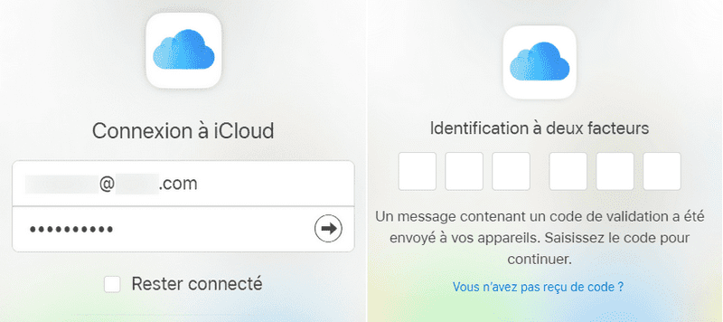 Dans votre navigateur accedez au site icloud et identifiez vous