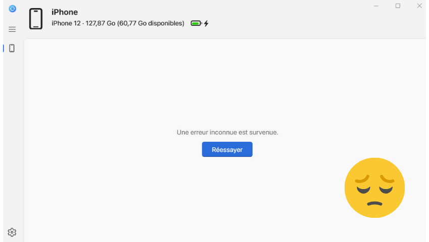 Impossible de voir les listes de lecture dans Appareil Apple pour Windows