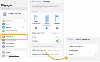 Messages iPhone : astuces et problèmes résolus | CopyTrans