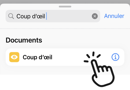 Ajoutez l'action Coup d'oeil pour un aperçu du collage photo iPhone