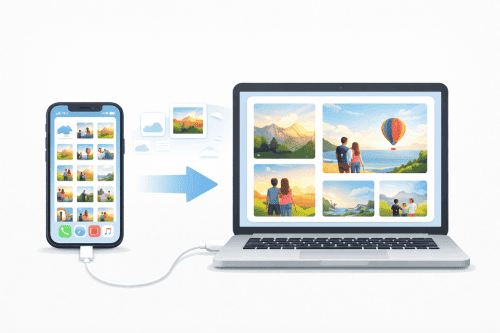 Utiliser un logiciel de transfert de photos pour accéder aux photos iPhone sur le PC