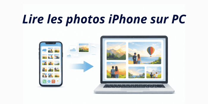 Comment voir les photos de son iPhone depuis un PC